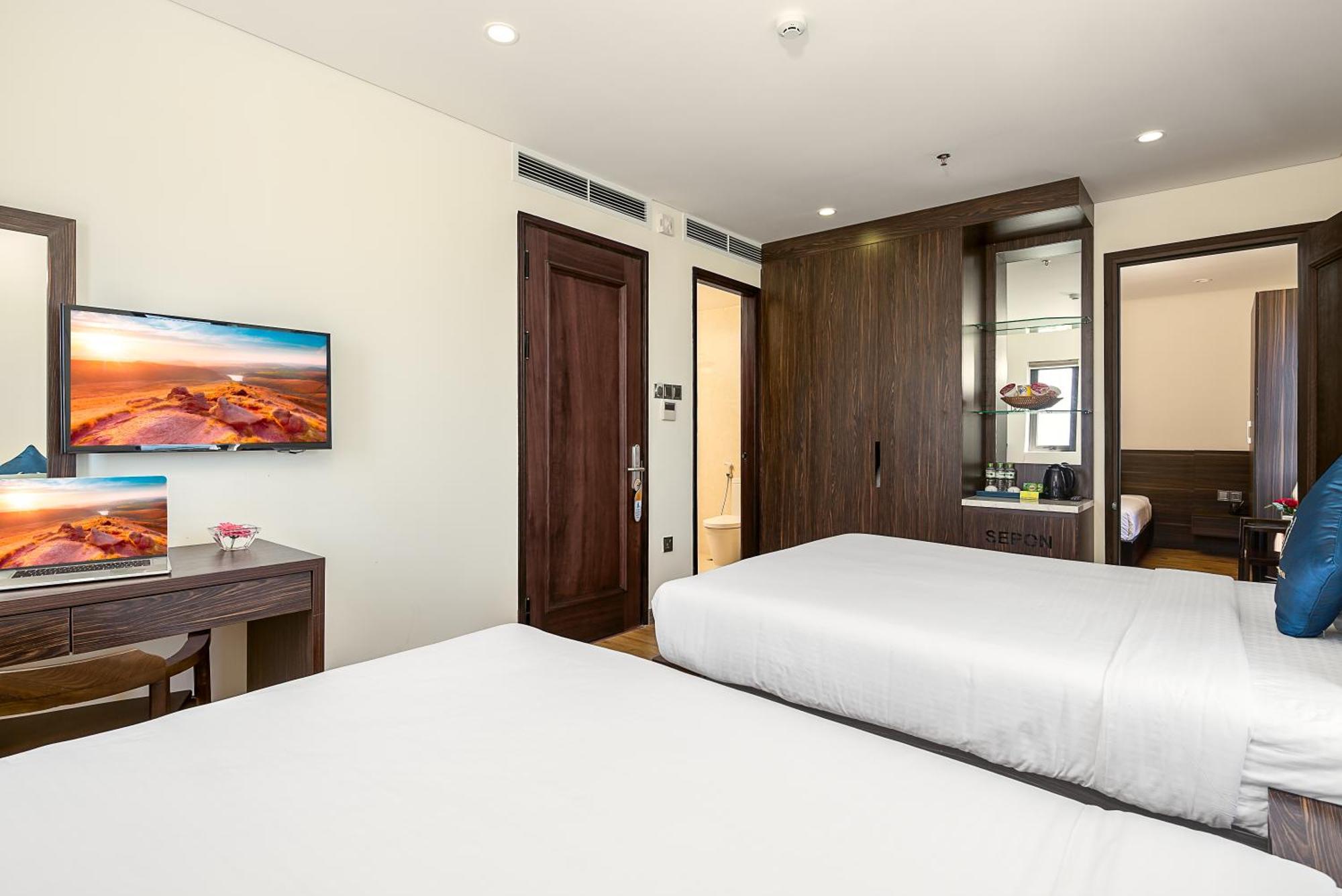 Sepon Blue Hotel Дананг Экстерьер фото